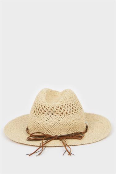 Kadın Hasır Şapka - Görsel 4