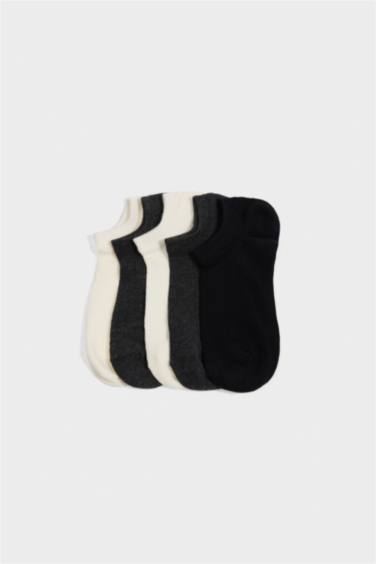 5'li Pamuklu Sneaker Çorap - Görsel 2