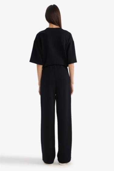 Брюки из модала Straight Fit