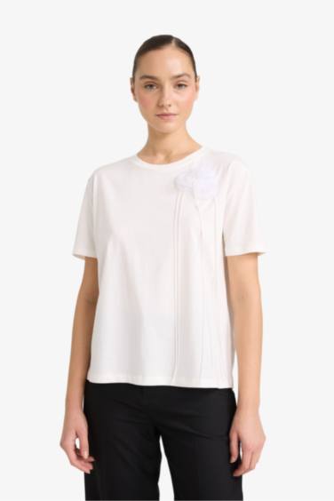 Трикотажная футболка Regular Fit с 3D эффектом