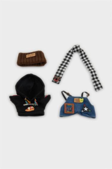 Kadın Bebek Detaylı Giydirilebilir Anahtarlık Kostümü