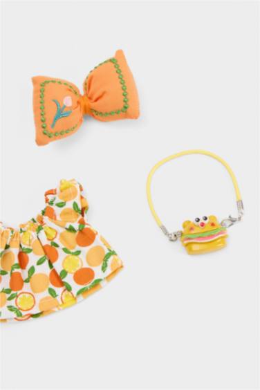 Kadın Meyve Temalı Giydirilebilir Anahtarlık Kostümü