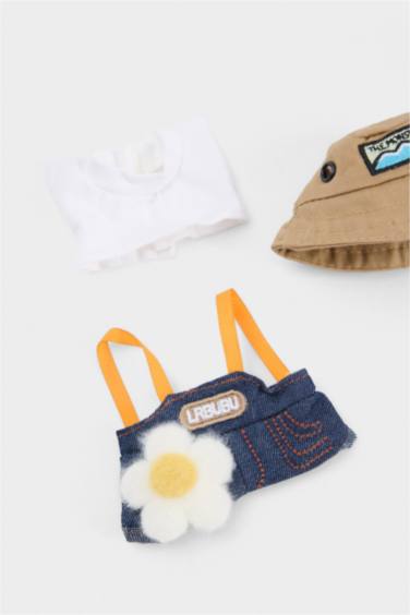 Kadın Papatya Detaylı Giydirilebilir Charm Anahtarlık Kostümü