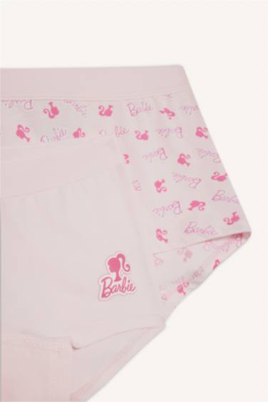 بوكسر بناتي ممشط من باربي - قطعتين