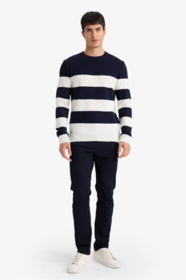 Pull tricot à col rond Coupe standard