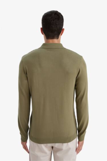 Standart Fıt Triko Kazak - Görsel 8