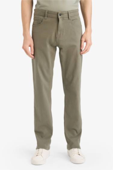 REGULAR FIT Erkek Chino Kanvas Pantolon - Görsel 3