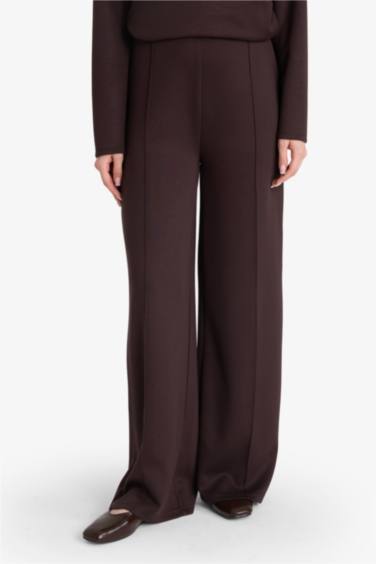 بنطرون كريب وايد ليج برجل واسع