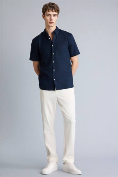 REGULAR FIT %100 Pamuk Gömlek - Görsel 2