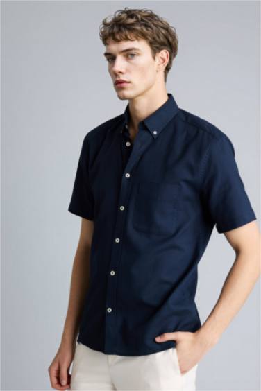 REGULAR FIT %100 Pamuk Gömlek - Görsel 3