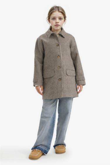 جاكيت خفيف بناتي بياخة قميص