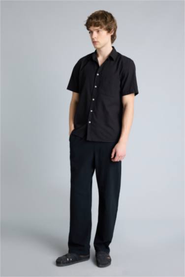 %100 Pamuk Baggy Fit Pantolon - Görsel 2