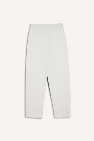 بنطرون بجامة رياضي بناتي باريل فيت بخصر مطاطي