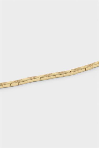 Reis X DeFacto Diktörtgen Desenli Gold Bileklik - Görsel 2