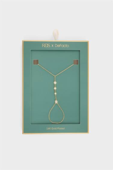 Reis X DeFacto Taşlı Gold Şahmeran - Görsel 4