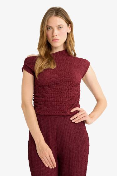 Top asymétrique Coupe slim