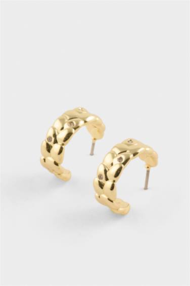 Reis X DeFacto 2'li Gold Küpe - Görsel 4