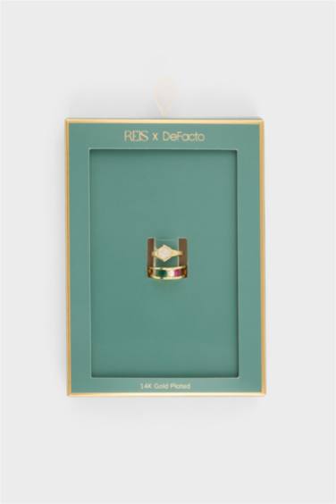 Reis X DeFacto 2'li Gold Yüzük - Görsel 3