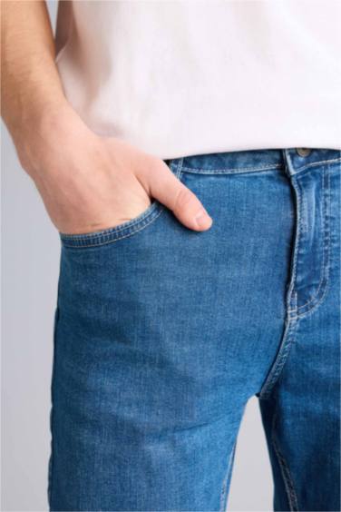 Sergio Regular Fıt Normal Bel Boru Paça Pantolon - Görsel 5