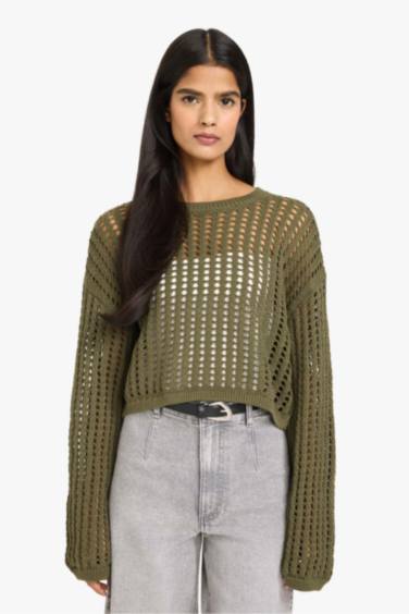 Свитер с круглым вырезом Regular Fit