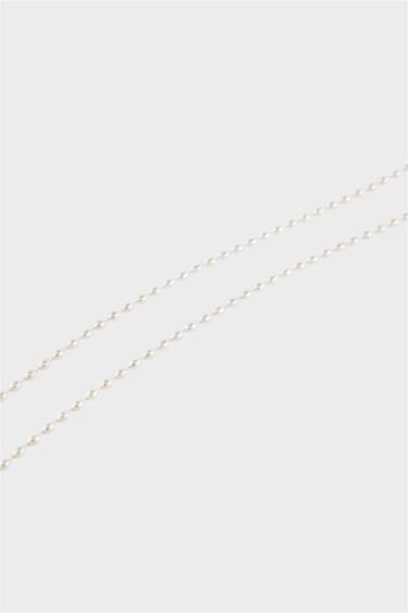 Kadın Silver 2'li Çelik Kolye