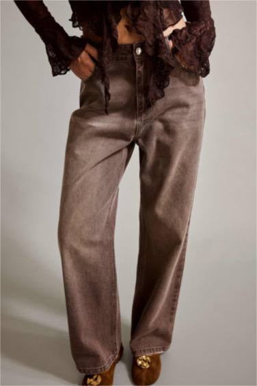 Wide Leg Geniş Bol Paça Jean Pantolon