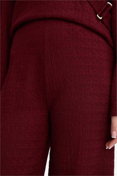 بنطرون منسوج قصة مستقيمة برجل عادي