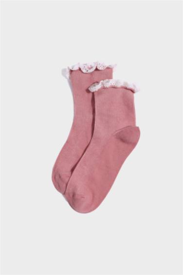 Woman 2 piece Short Cotton Socks