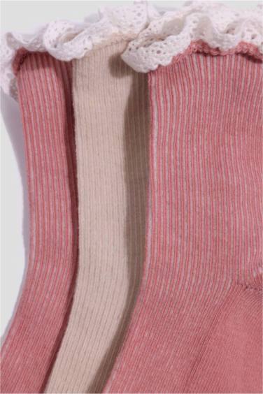 Woman 2 piece Short Cotton Socks