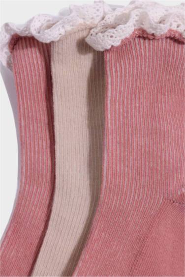Woman 2 piece Short Cotton Socks