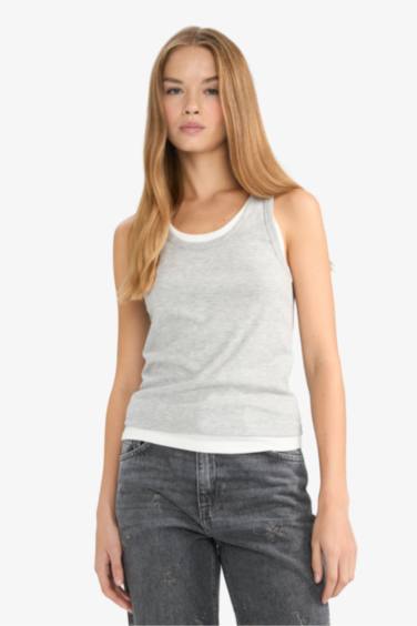 Regular Fit Camisole V-Neck Tank Top