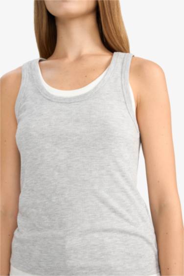 Regular Fit Camisole V-Neck Tank Top