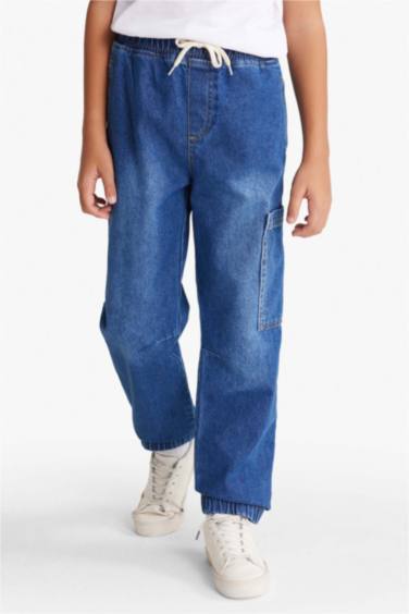 Erkek Çocuk Jogger Fit Jean Pantolon