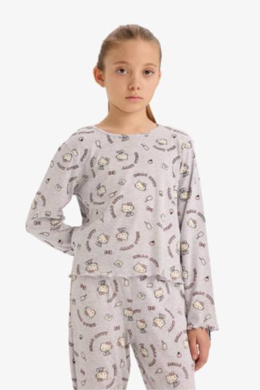 سيت بجامة بناتي من هيلو كيتي - قطعتين