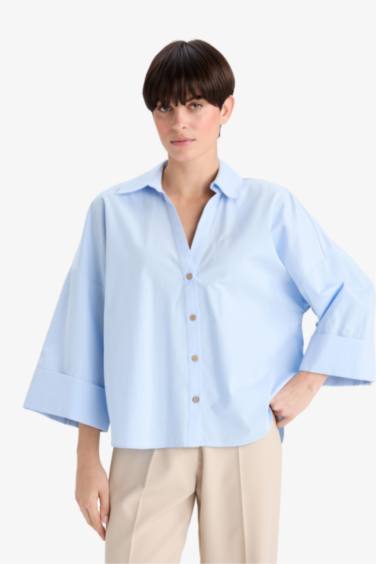 Poplin Long Sleeve Shirt