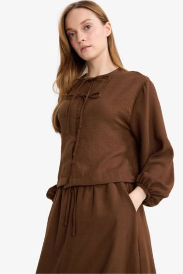 Regular Fit Long Sleeve Tunic