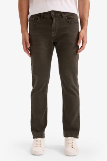 Sergio Regular Fit Regular Waist Denim Trousers