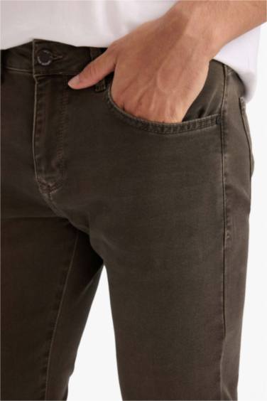 Sergio Regular Fit Regular Waist Denim Trousers