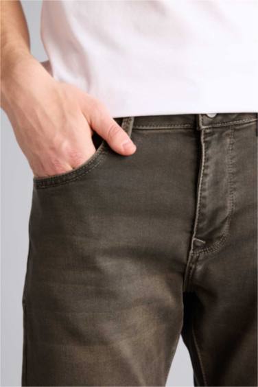 Sergio Regular Fıt Normal Bel Boru Paça Pantolon - Görsel 18