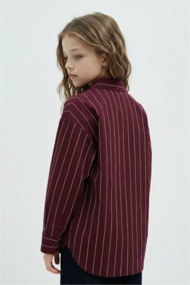 Girl Regular Fit Long Sleeve Shirt and T-shirt