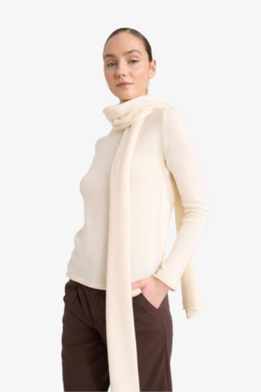 Regular Fit Boat Collar Knitwear Pullover