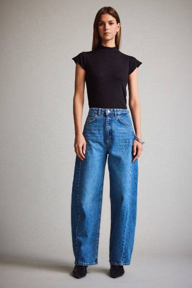 Balıkçı Yaka Kısa Kollu Tişört