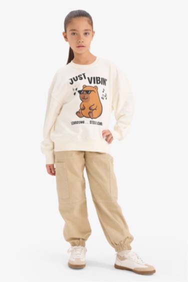 Relax Fit Animal Sweatshirt