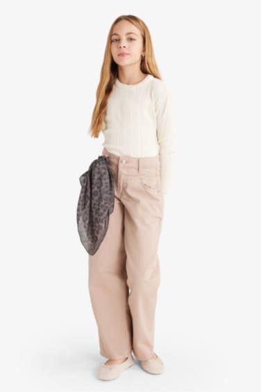 بنطرون بناتي تايجر جبردين باجي فيت