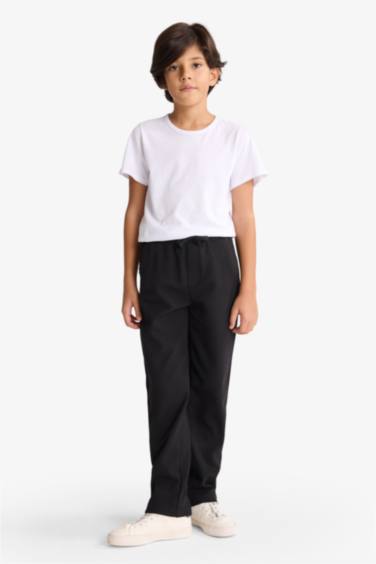 بنطرون ولادي قصة عادية وخصر مطاطي