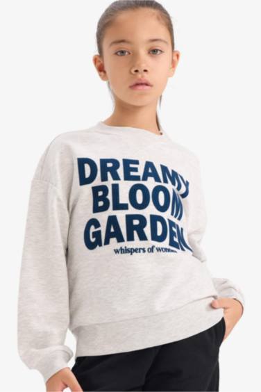 Relax Fit Crew Neck Sweatshirt