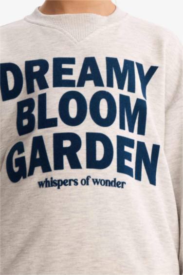 Relax Fit Crew Neck Sweatshirt