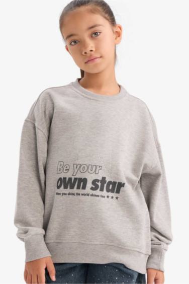Relax Fit Crew Neck Sweatshirt