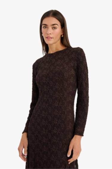 فستان ردن طويل دانتيل