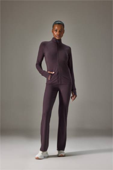 جاكيت سليم فيت بياخة عالية بجيب وبطانة ناعمة